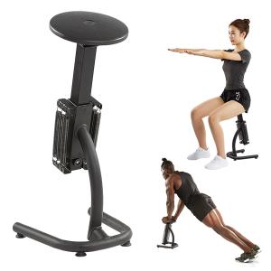 スクワット マシン 椅子 マジック 補助器具 多機能トレーニングチェア 下半身トレーニング器具 筋トレ 持久力を高める運動 抵抗調整可能 自宅 ホームジム用 脚と
