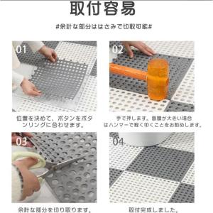 お風呂マット 30x30cm 滑り止め 大判 ...の詳細画像4