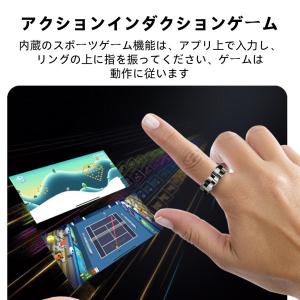 【充電タンク付き】スマートリング 健康管理 血...の詳細画像3