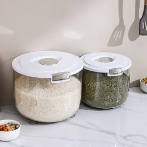 密閉米びつ ふた付き 収納ジャー 5KG/10K...の商品画像