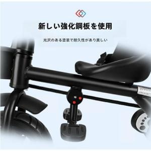 二人乗り 子供用 三輪車 ベビーカー ベビーカ...の詳細画像4