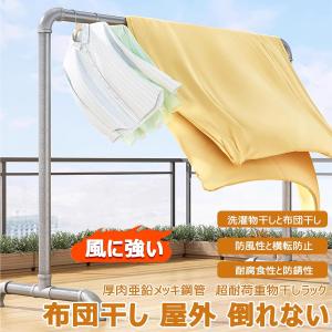 物干し台 屋外 室内 多機能 布団干し 鋼管ハン...の商品画像