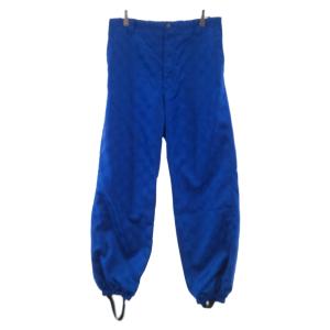 GUCCI グッチ 20SS Monogram Nylon Joggers Pants 631881 GG モノグラム ナイロン ジョガーパンツ ブルー｜shopbring