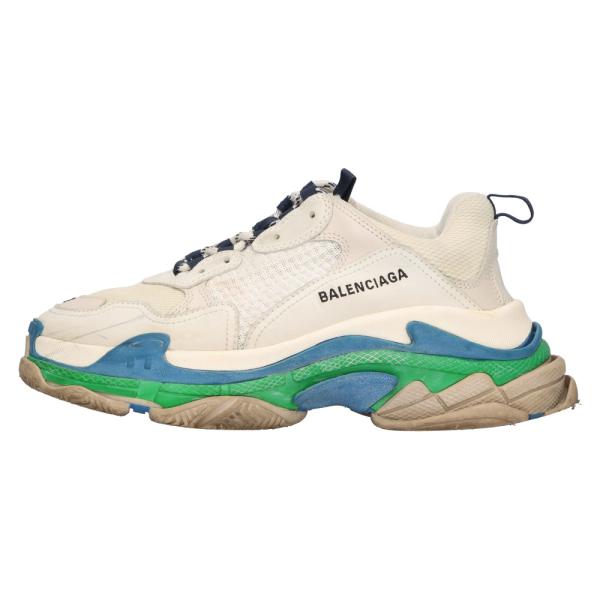 BALENCIAGA バレンシアガ Triple S トリプルエス ローカットスニーカー ホワイト/...