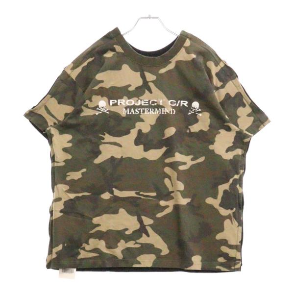 プロジェクトジーアール 25SS× マスターマインドジャパン ツーフェイスアウトシーム 半袖Tシャツ...