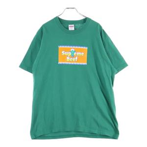 SUPREME シュプリーム 25SS Beef Tee ビーフモチーフ 半袖Tシャツ カットソー グリーン