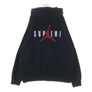 SUPREME シュプリーム 24AW×NIKE Jordan Hooded Sweatshirt HF0836-010 ジョーダン フーデッドプルオーバーフーディーパーカー ブラック