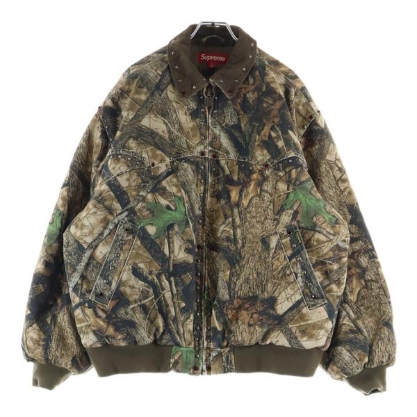 シュプリーム 24AW ×ビービーサイモン Studded Work Jacket TrueTimb...