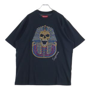 SUPREME シュプリーム 25AW King Tut S/S Top Black キングタット ラインストーン装飾 半袖Tシャツ ブラック