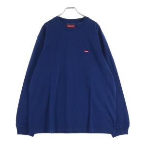 SUPREME シュプリーム 24AW Small Box L/S Tee Dark Royal スモールボックスロゴ 長袖Tシャツ ロンT ネイビー