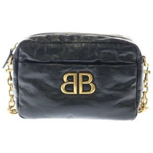 BALENCIAGA バレンシアガ Monaco Chain Shoulder Bag モナコ チェーンショルダーバッグ ブラック 806459