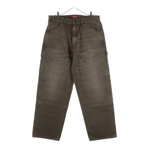 SUPREME シュプリーム 26SS Worn Double Knee Denim Painter Pant ウォーン ダブルニー ペインターパンツ ブラウン