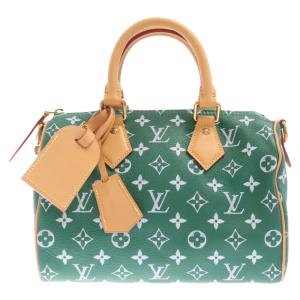 LOUIS VUITTON ルイヴィトン 24SS SPEEDY スピーディ P9 バンドリエール 25 モノグラム ショルダーバッグ ハンドバッグ グリーン M24423｜shopbring