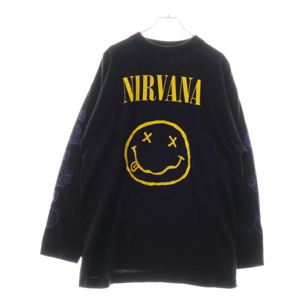 VINTAGE ヴィンテージ 90S NIRVANA Smile BOOTLEG ニルヴァーナ スマ...