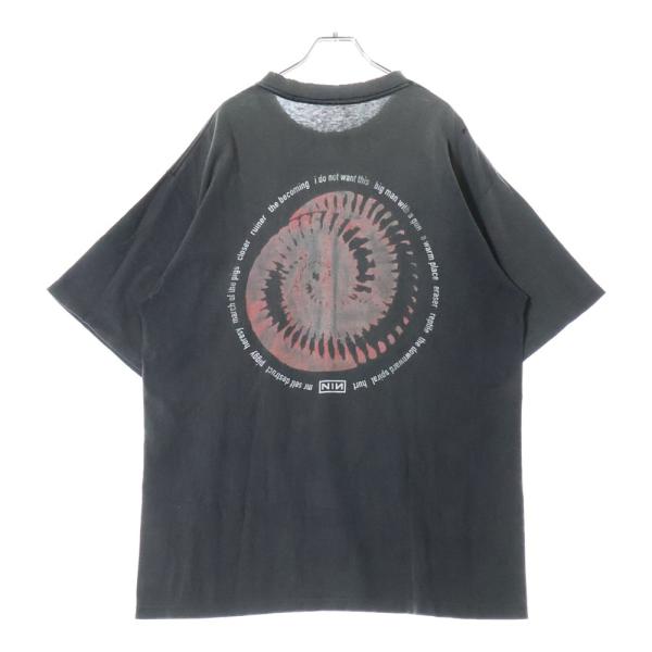 ヴィンテージ 90s NINE INCH NAILS BOX EMBROIDERY LOGO ナイン...