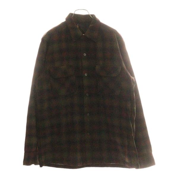 PENDLETON ペンドルトン 50S VINTAGE ヴィンテージ タータンチェック オープンカ...