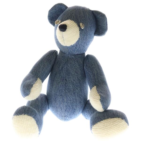 READY MADE レディメイド TEDDY BEAR テディベア ぬいぐるみ デニム ブルー R...