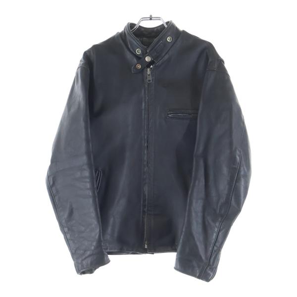 SCHOTT ショット 641 Single Leather Jacket ホースハイド シングルラ...