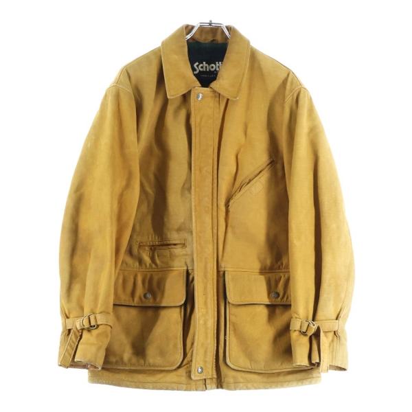 SCHOTT ショット VINTAGE NUBUCK LETHER COAT ヴィンテージ USA製...
