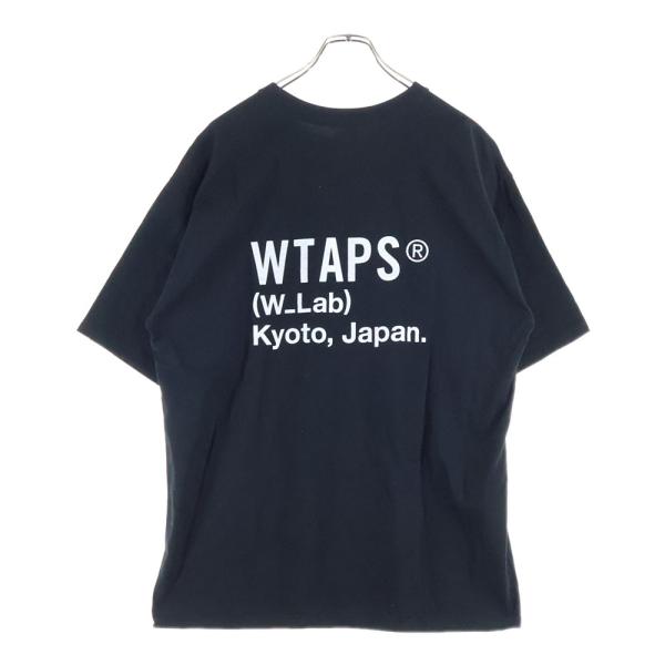 WTAPS ダブルタップス 24SS 京都ラボ オープンニング記念 ラメロゴ 半袖Tシャツ カットソ...