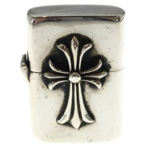 CHROME HEARTS クロムハーツ ZIPPO LIGHTERZ-V1 V1スモール CHクロス ジッポライター シルバー BCA398