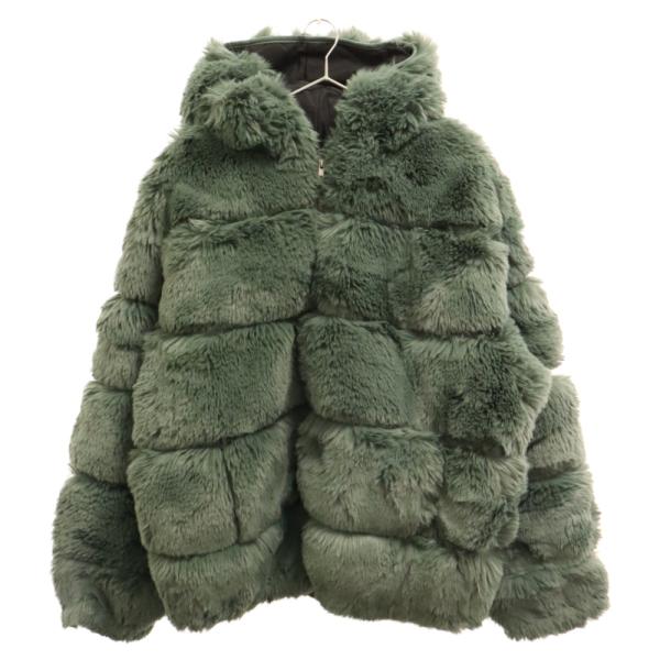 SUPREME シュプリーム 21AW×WTAPS Faux Fur Hooded Jacket フ...