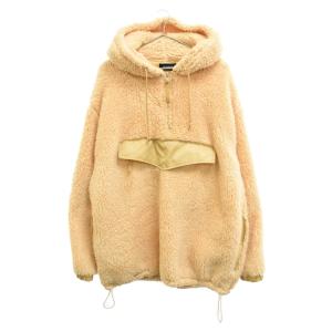 X-LARGE エクストララージ BOA FLEECE PULLOVER JACKET サイドロゴボアフリースジャケット ベージュ｜shopbring