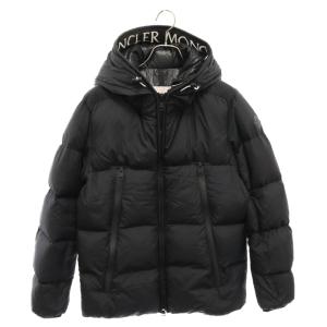 MONCLER モンクレール 19AW MONTCLA GIBBOTTO モンクラー ロゴ刺繍ジップダウンジャケット ブラック E20914194385 C0300｜shopbring