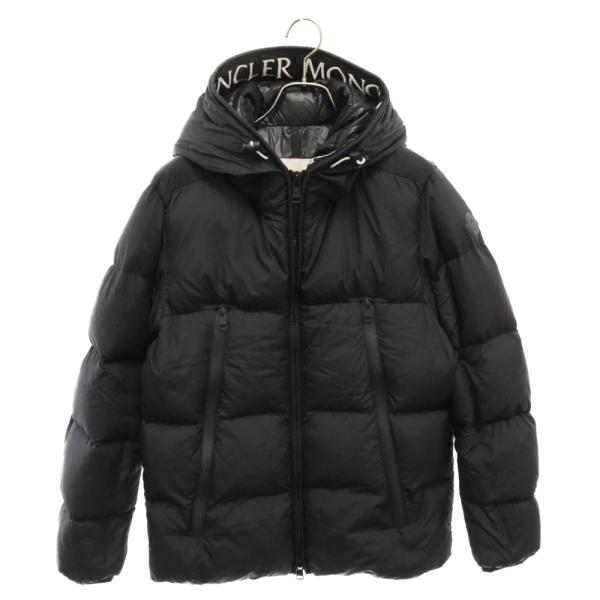 MONCLER 19AW MONTCLA GIBBOTTO モンクラー ロゴ刺繍ジップダウンジャケッ...