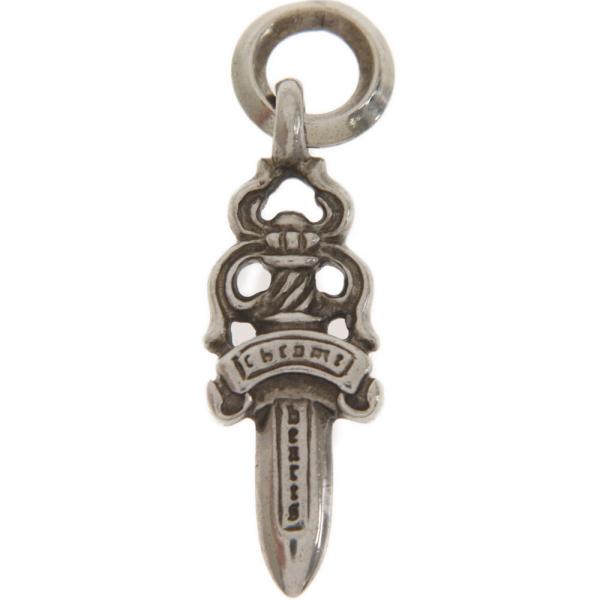 CHROME HEARTS クロムハーツ 5DAGGER #5ダガーチャーム シルバーネックレストッ...