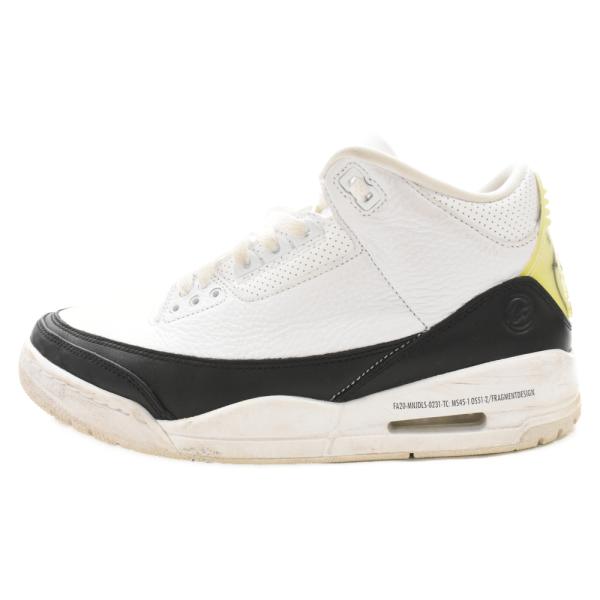 NIKE ナイキ×Fragment Nike AIR JORDAN3 エアジョーダン3 ハイカットス...