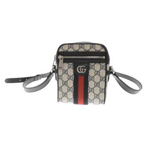 GUCCI グッチ GGスプリーム キャンバス ショルダーバッグ ベージュ/ネイビー 598127｜shopbring