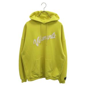 VETEMENTS ヴェトモン SWEET LOGO HOODY スイートロゴ フーディ プルオーバーパーカー イエロー UE51TR770Y｜shopbring