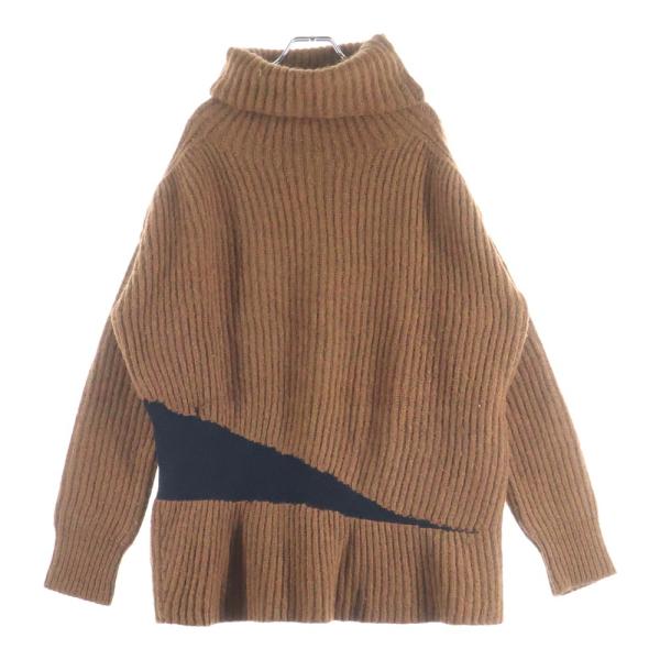 ANN DEMEULEMEESTER アンドゥムルメステール アルパカ ウール ハイネックニットセー...