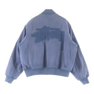 STUSSY ステューシー Ghost Logo Canvas Varsity Jacket アクティブジャケット グレー