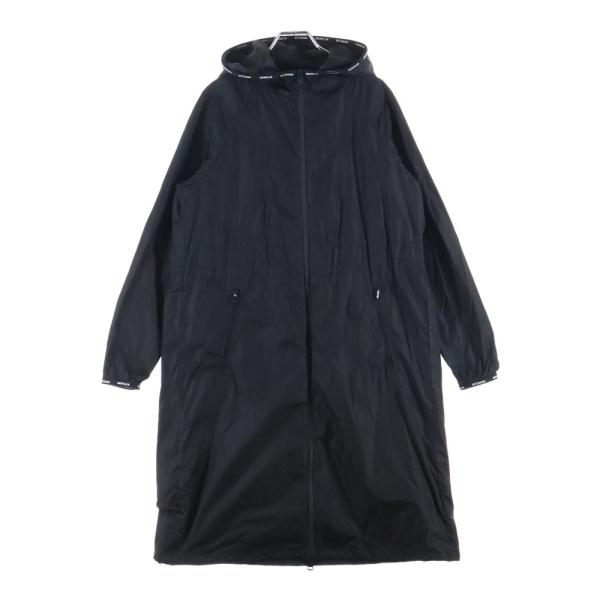 MONCLER モンクレール 21SS RASABEN ナイロンスプリング ロングコート ブラック ...