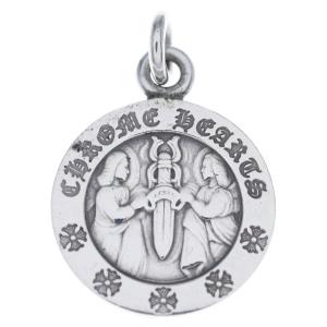 CHROME HEARTS クロムハーツ CHRM ANGL MDL V2 エンジェルメダルチャーム ペンダントトップ シルバーBCA229