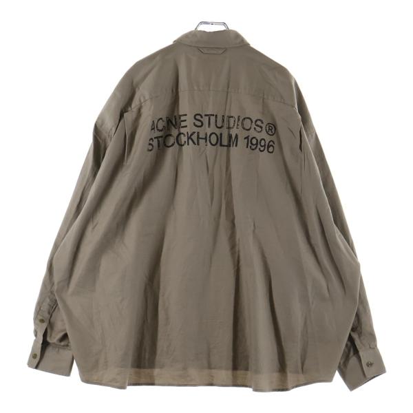 Acne Studios アクネ ストゥディオズ Denim Button Up Shirt Bla...