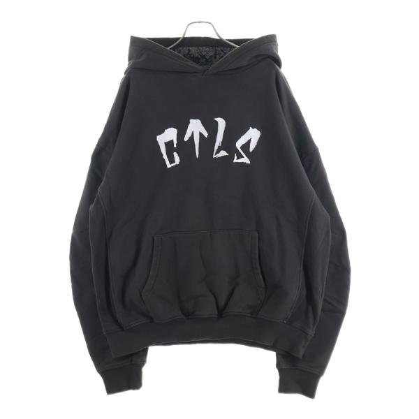 カタリスト FLEECE ARCHED LOGO USUAL HOODIE ペイズリー柄 ロゴ刺繍 ...