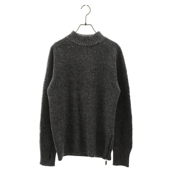 ノースフェイスパープルレーベル THERMOLITE HI-NECK SWEATER 裾ジップ ボト...