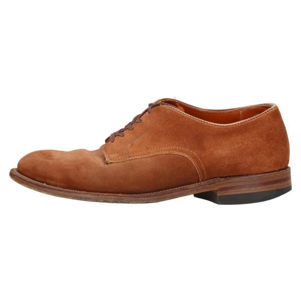 Alden オールデン #53504 PLAIN TOE SNUFF SUEDE プレーントゥ スウ...