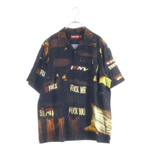 SUPREME シュプリーム 24AW Canal St. S/S Shirt 総柄 開襟 半袖シャツ マルチカラー