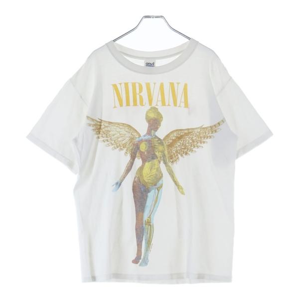 VINTAGE ヴィンテージ 00s NIRVANA IN UTERO ANVILタグ ニルヴァーナ...