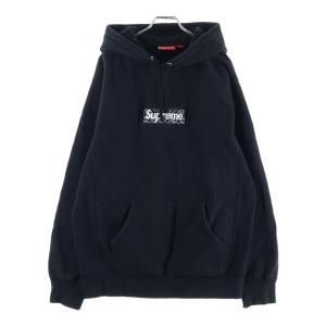 SUPREME シュプリーム 19AW Bandana Box Logo Hoodie バンダナ柄ボックスロゴ プルオーバーパーカー ブラック