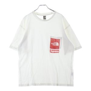 シュプリーム 23SS ×THE NORTH FACE Printed Pocket Tee ザノースフェイス プリントポケット 半袖Tシャツ ショートスリーブ NF0A84OZFN4