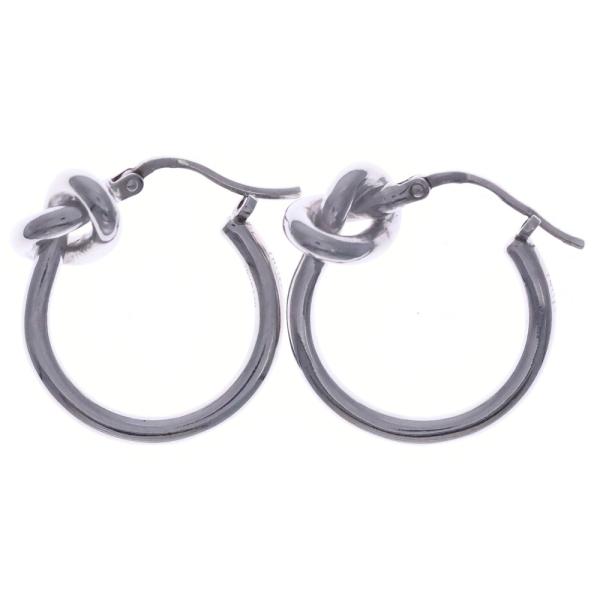 CELINE セリーヌ ノットループピアス シルバー SV