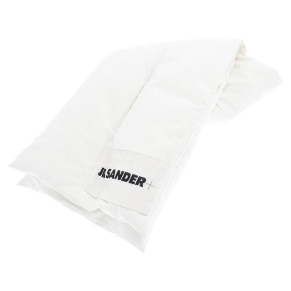 JIL SANDER+ ジルサンダープラス WORM FILL DOWN SCARF ダウンスカーフ...