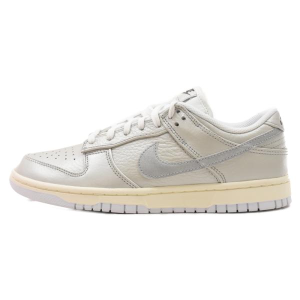 ナイキ DUNK LOW SE METALLIC SILVER ダンク ロー メタリックシルバー ロ...