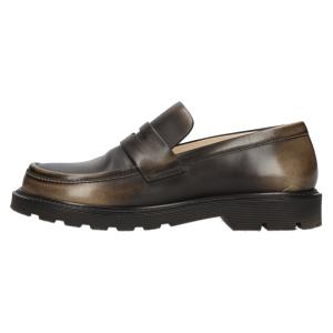 LOEWE ロエベ BLAZE LOAFER ブレーズ ラウンドトゥ チャンキー ローファー 革靴 L815290X13 ブラック｜shopbring