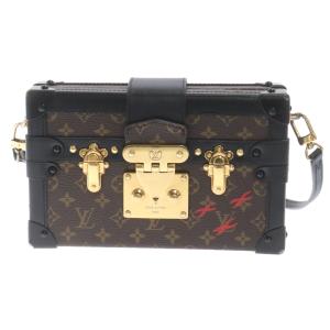 LOUIS VUITTON ルイヴィトン モノグラム プティットマル トランク 2WAYクラッチ ショルダーバッグ ブラウン M45943｜shopbring